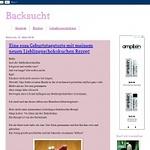 Backsucht