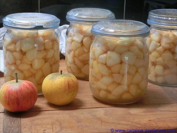 Äpfel trocken einkochen
